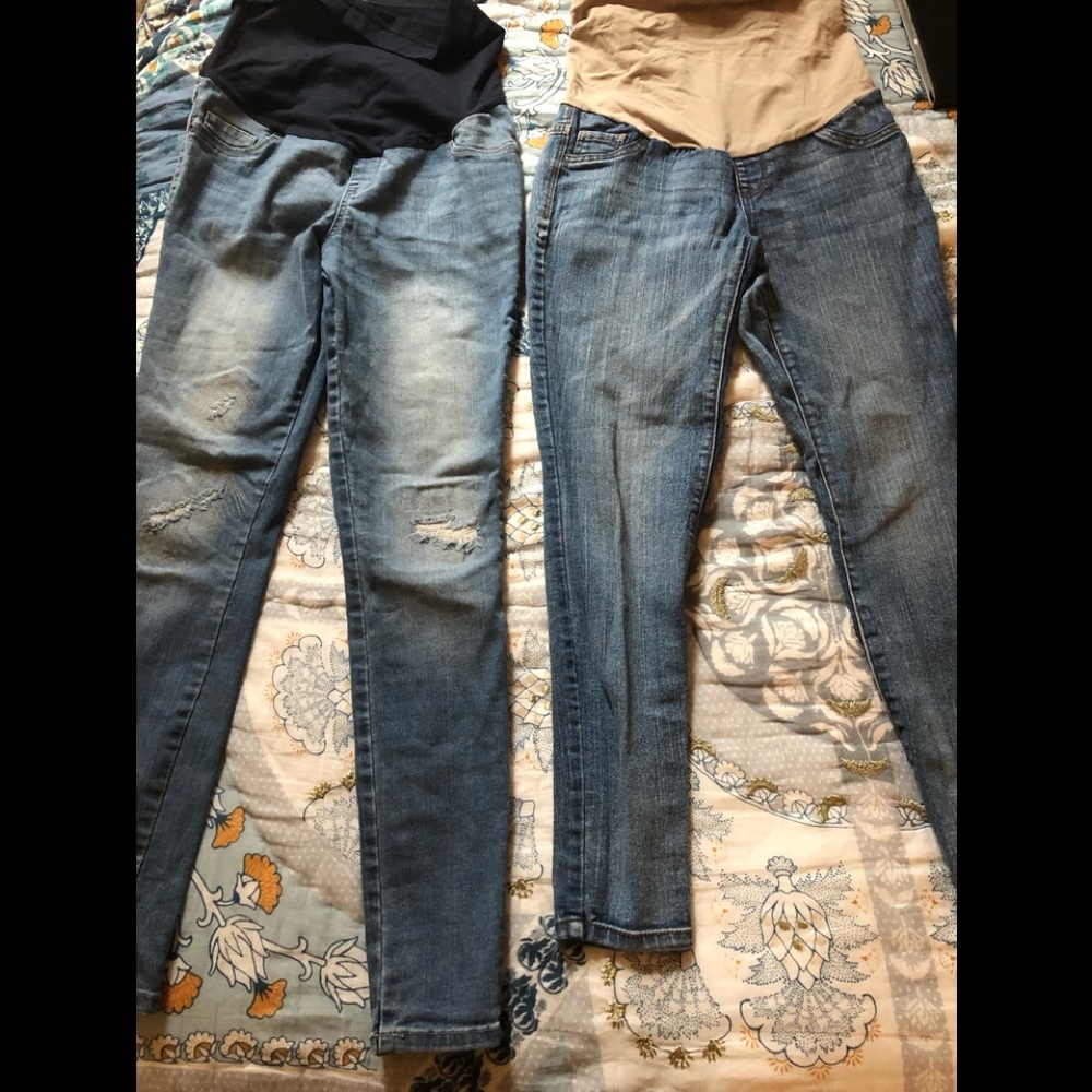 Maternity Jean Bundle  (Liz Lange & Indigo Blue)